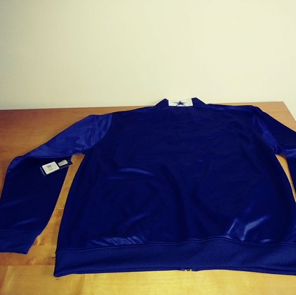 NFL Texas Cowboys Authentic Ft. Zipper NWT'S Jacke - Picture 2 of 5